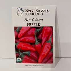 Martin's Carrot Pepper (Hot), Organic